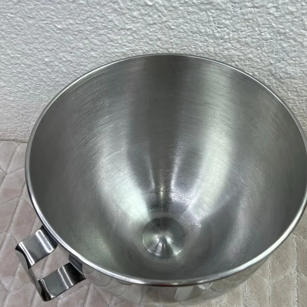 Kitchenaid Mixing Bowl Hook Whisk Attachments K45 Stainless Steel Handle Mixer